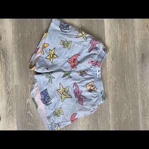 Colorful sweatshorts